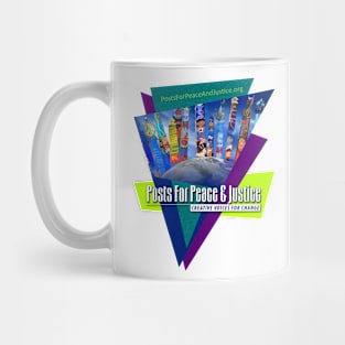 Post For Peace And Justice Mug